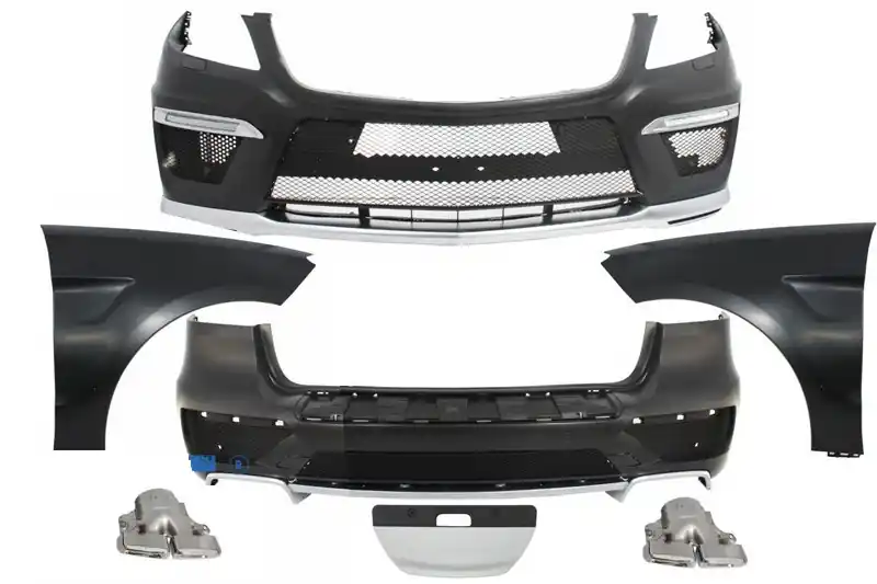 Recomandare | Pachet Exterior Complet compatibil cu Mercedes ML-Class W166 (2012-up) ML63 Design