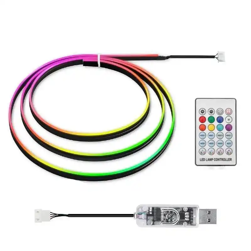 Produs vedetă | Banda ambientala acrilica Symphony cu LED 110CM alimentare USB