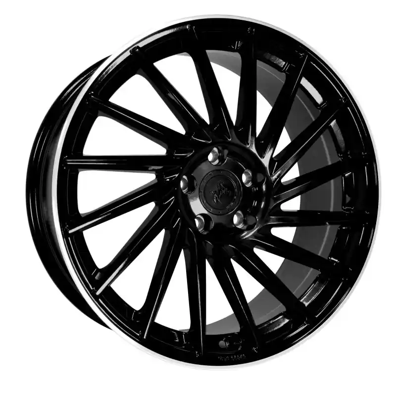 Keskin Tuning KT17 18, 8, 5, 114.3, 40, 72.6, black lip polish, - Economisește mai mult