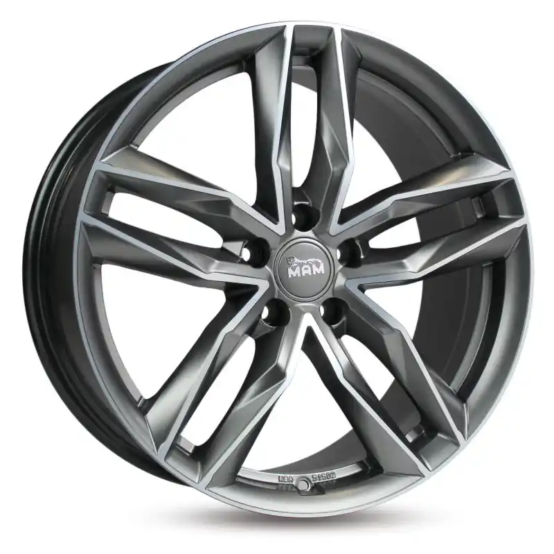 MAM Felgen RS3 18, 8, 5, 108, 45, 72.6, MATT PALLADIUM FRONT POLISH, | Ofertă flash