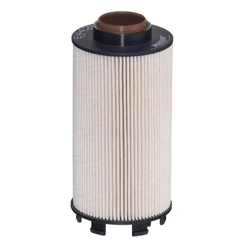 Alegerea clienților - Filtru combustibil Mercedes Actros MP4 / MP5, Antos, Arocs, Atego 3, Citaro 2, Econic 2, Integro (O 550), Intouro, Tourismo II, Unimog; Setra Series 400, Series 500 Motor 1016, 1016 A, 1016 AK, 1016 K, 1016 KO, 1016 L, 161 mm, OE 0007731860 (HENGSTFILTER-E442KPD319)