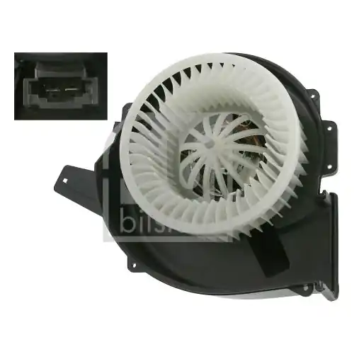 Ventilator habitaclu Audi A1 (8X), A2 (8Z); Seat Ibiza 3 (6L), Ibiza 4 (6J); Skoda Fabia 1 (6Y), Fabia 2 (542), Fabia 3 (NJ); VW Polo 4 (9N), Polo 5 (6R), 1.2, 1.4 TDI, 1.6, Febi Bilstein, 6Q1819015G (FEBIBILSTEIN-27306) - Comandă online