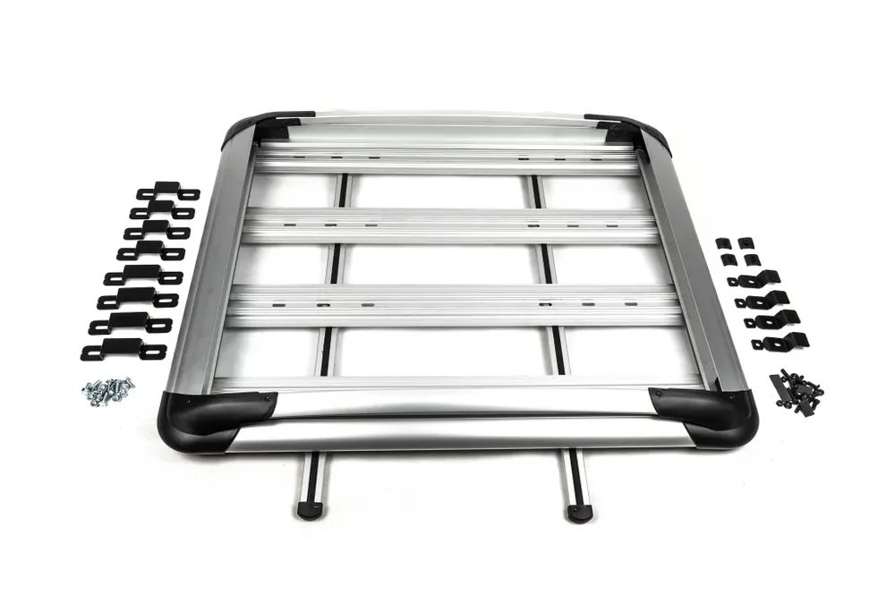 Calitate profesională - Nissan Navara/NP300 2016- Cos de plafon cu bare transversale si plasa (100cm x 120cm)