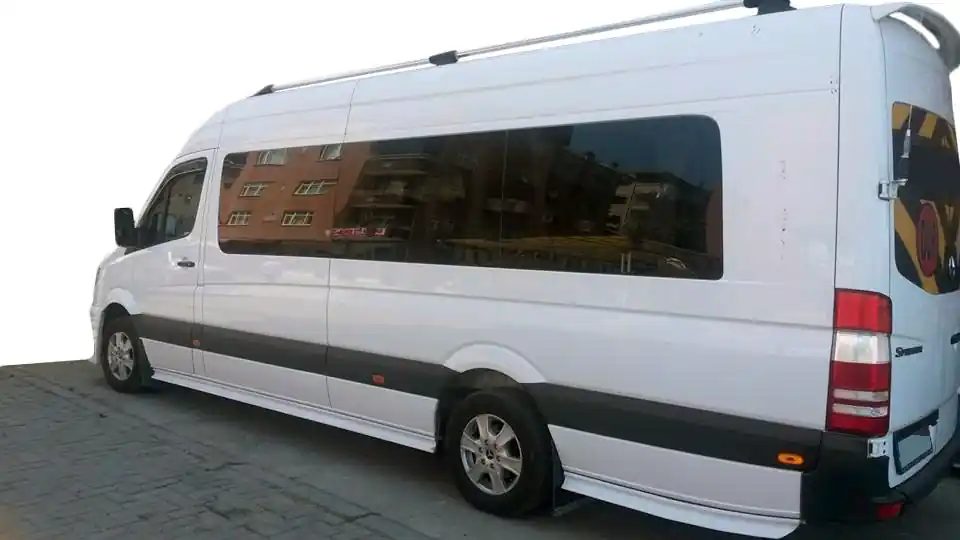 Volkswagen Crafter 2006-2016 Praguri Laterale Sport (grund pentru vopsire) Ampatament Extra Lung (L4) | Se poate comanda