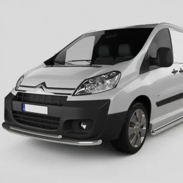 Calitate de top | Citroen Jumpy 2007–2017 Protectie Fata ST014 (Inox)