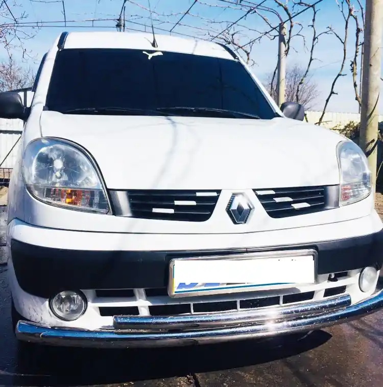 Acum disponibil | Renault Kangoo 1998-2008 Protectie Fata ST014 (Inox) d60/60