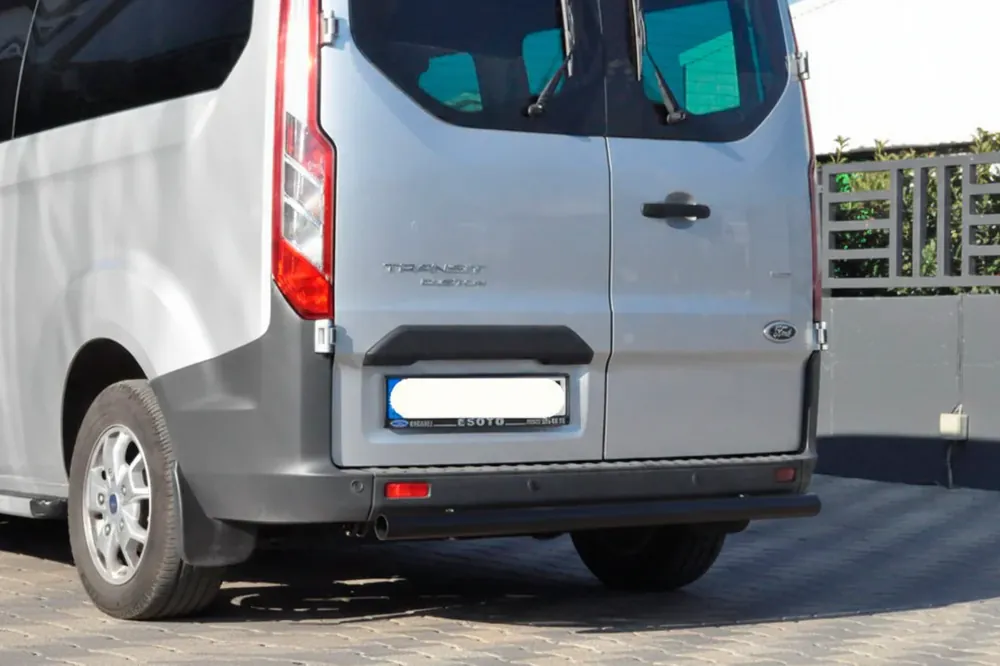 Calitate de top - Ford Custom 2013-2022 Bara Spate AK002 Neagra (Otel Inoxidabil)