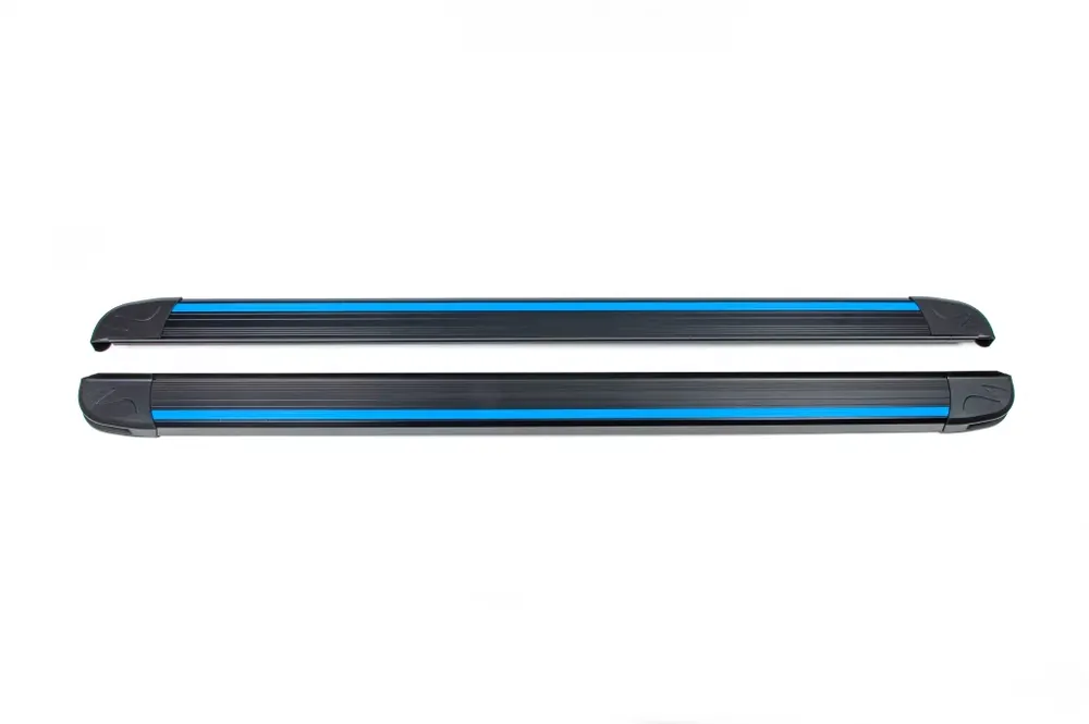BYD Song Plus EV/Seal U 2020– Praguri laterale Maya Blue (2 buc., Aluminiu) | Nu rata oferta