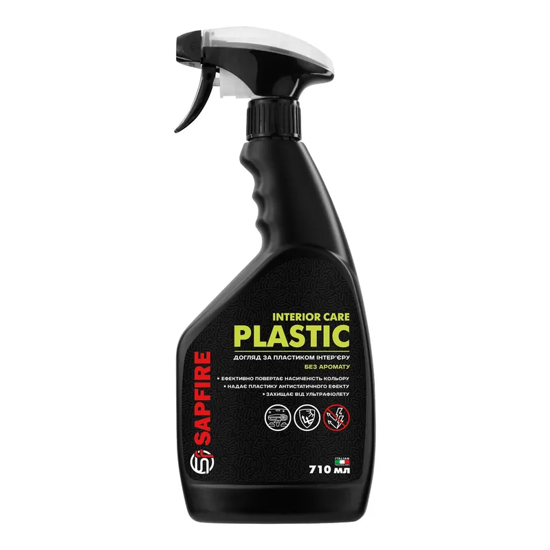 Solutie de curatare si polish pentru plastic 710 ml SAPFIRE | Ofertă excelentă